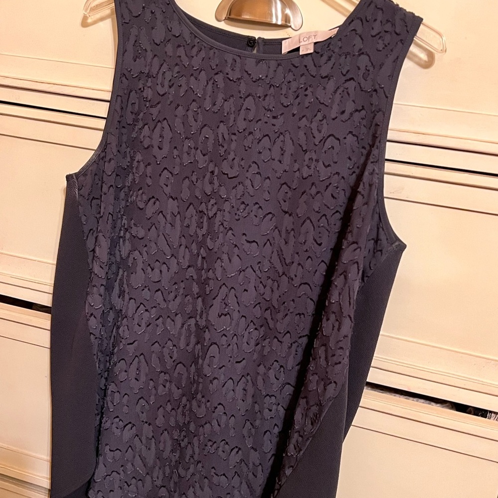 Loft sleeveless tops (2)